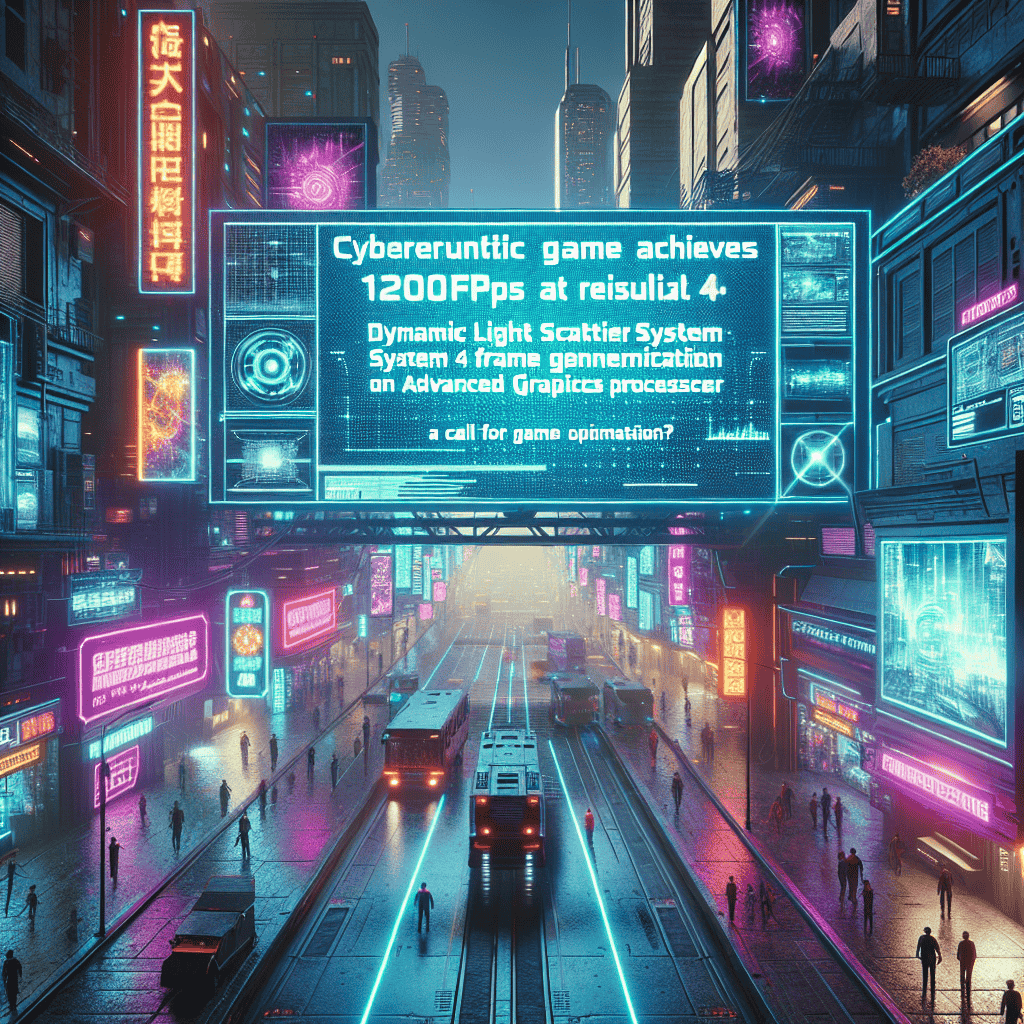 Cyberpunk 2077 Achieves 120fps at 4K with DLSS 4 and Frame Generation on RTX 5080: A Call for Game Dev Optimization?
