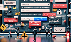 Deceptive Phishing Site Misuses Legitimate Web Elements for Malware Spread
