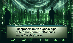 DeepSeek Limits Sign-Ups Due to Widespread Malicious Attacks