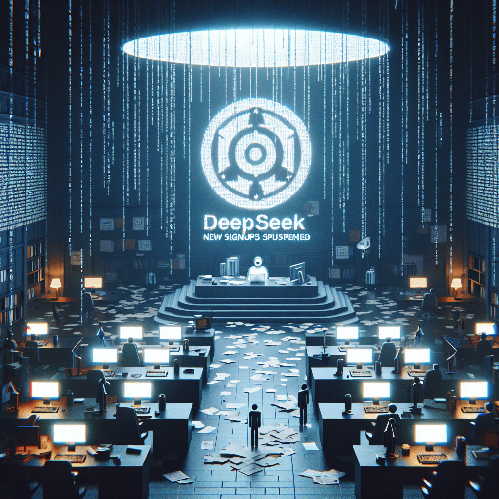 DeepSeek Suspends New Signups After Major Cyberattack