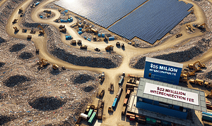 Developer Faces $26 Million Interconnection Fee for 1-MW Solar Landfill Initiative