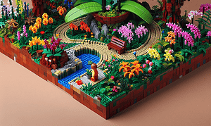 Discover the New Lego Flower Sets: A First Look at the Mini Orchid in a Botanical Garden