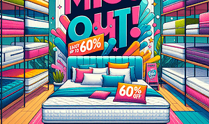 Don't Miss Out: Enjoy Up to 60% Off at Mattress Firm!