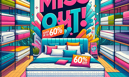 Don't Miss Out: Enjoy Up to 60% Off at Mattress Firm!