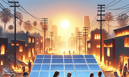 Enphase and Empowered by Light Provide Solar Generators for LA Fire Relief