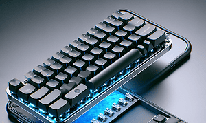 Exciting Prototype: Smartphone Case with Integrated Mechanical Keyboard