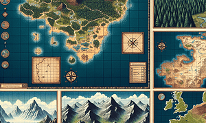 Expedition 33: A Nostalgic Journey Through Classic RPG-Inspired World Maps