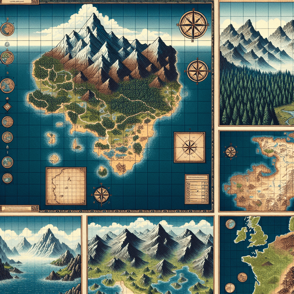 Expedition 33: A Nostalgic Journey Through Classic RPG-Inspired World Maps