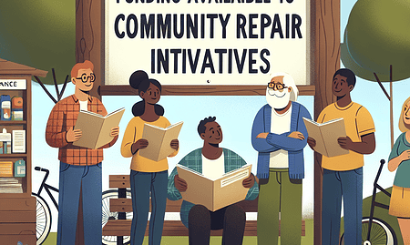 Funding Available for Community Repair Initiatives