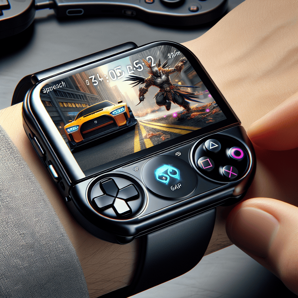 Galaxy Watch 5 Transforms into a PSP Emulator: Play GTA at 60fps and God of War!
