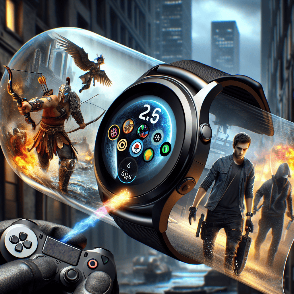 Galaxy Watch 5 Transforms into a PSP Emulator, Running GTA and God of War at 60fps