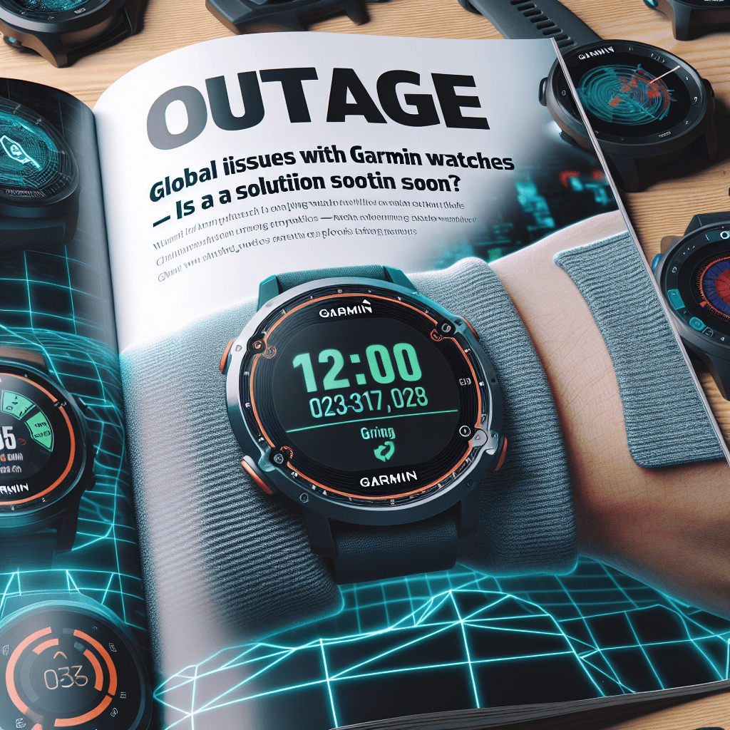 Garmin Outage: Global Issues with Garmin Watches – Is a Solution Coming Soon?