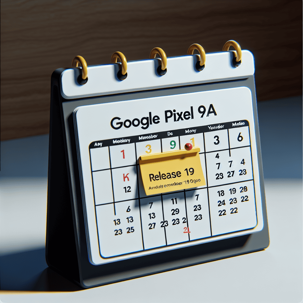 Google Pixel 9a Release Date Revealed