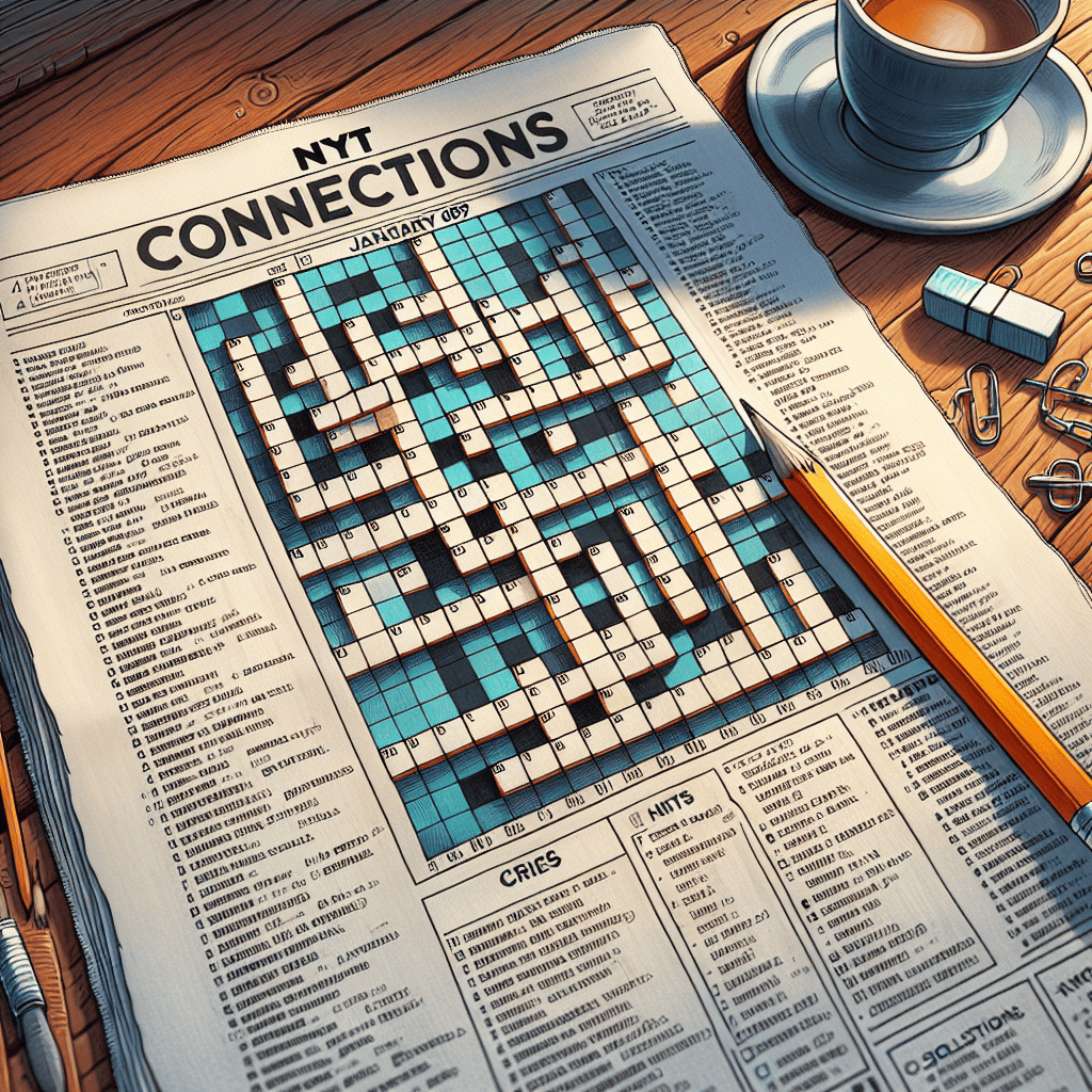 Hints and Solutions for NYT Connections - January 20 (Game 589)