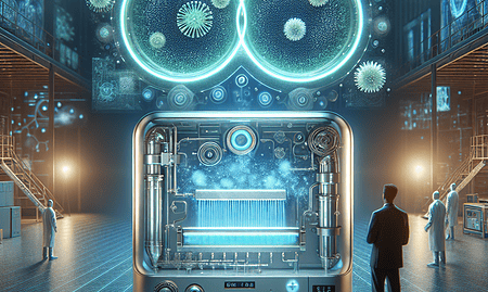 Introducing the World's First Air Sterilizer: Instantly Inactivates Covid, Cold, and Flu Particles!