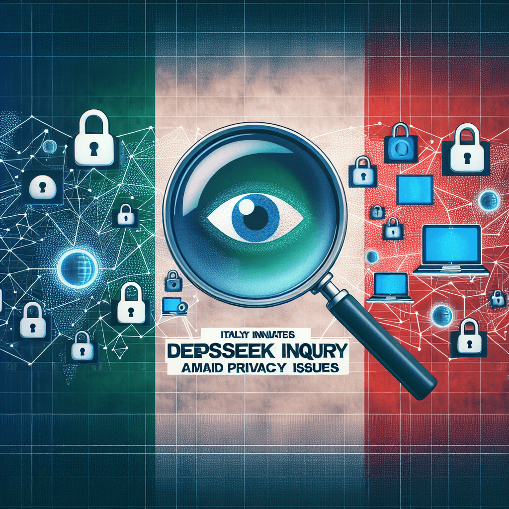 Italy Initiates DeepSeek Inquiry Amid Privacy Issues
