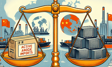 ITC Reports Harm to Domestic Active Anode Material Industry from Chinese Imports