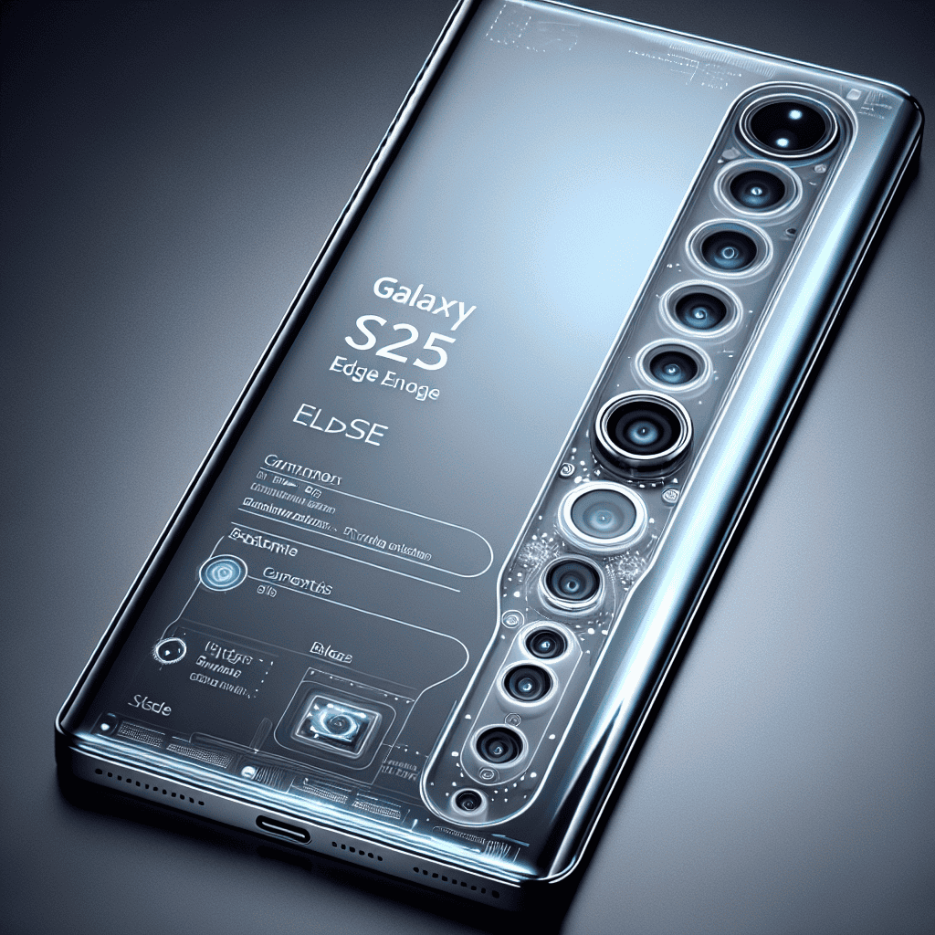 Leaked Camera Specifications for Samsung Galaxy S25 Edge