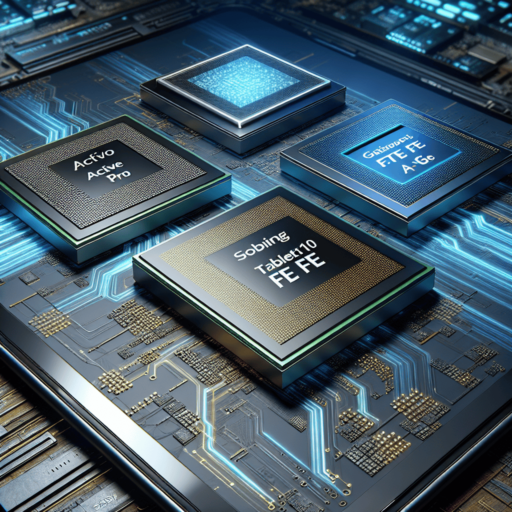 Leaked Chipsets for Samsung Galaxy Tab Active5 Pro, Tab S10 FE, and Tab S10 FE+