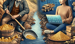 Lessons from the Gold Rush: Insights for Companies in the AI Boom
