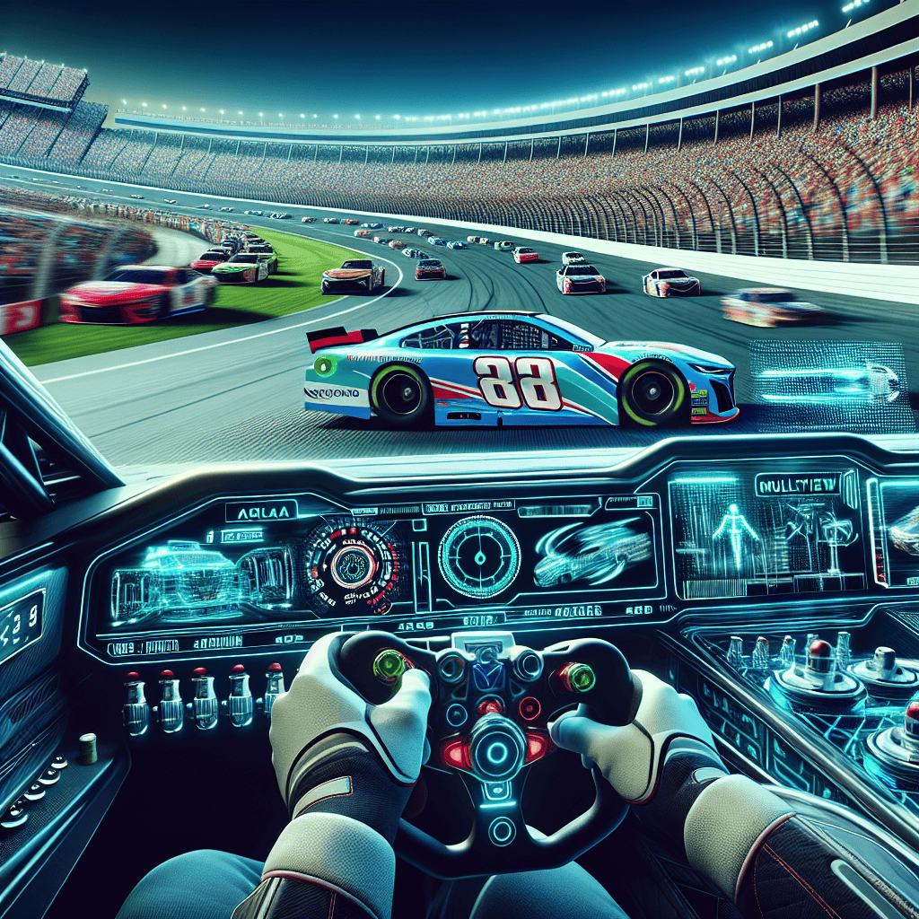 Max Introduces Exciting Multiview Feature for 2025 NASCAR Cup Series, Putting You in the Driver's Seat