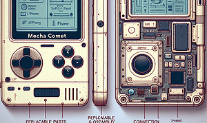 Mecha Comet: A Modular Open Source Handheld Computer Inspired by Indian PDAs and the iPhone