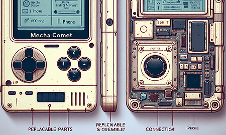 Mecha Comet: A Modular Open Source Handheld Computer Inspired by Indian PDAs and the iPhone