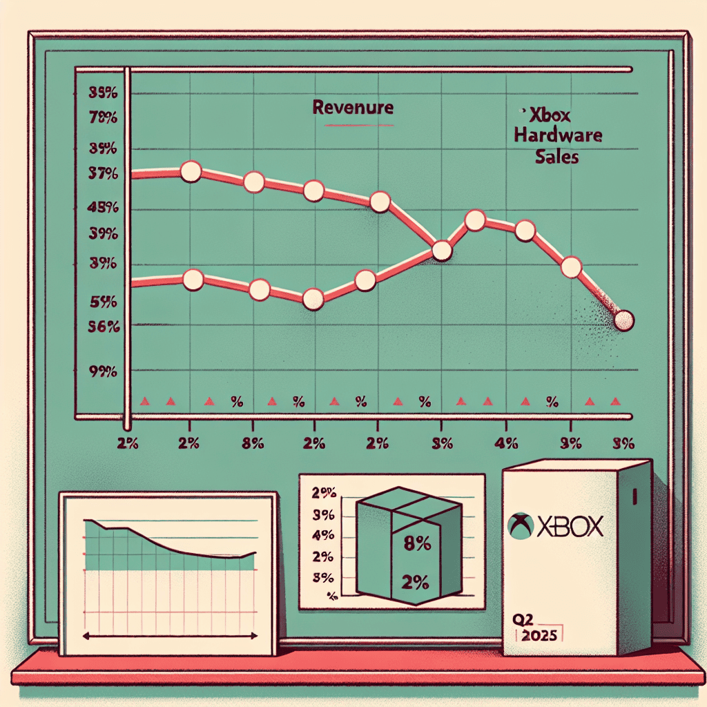 Microsoft Reports 7% Revenue Decline and 29% Drop in Xbox Hardware Sales for Q2 2025