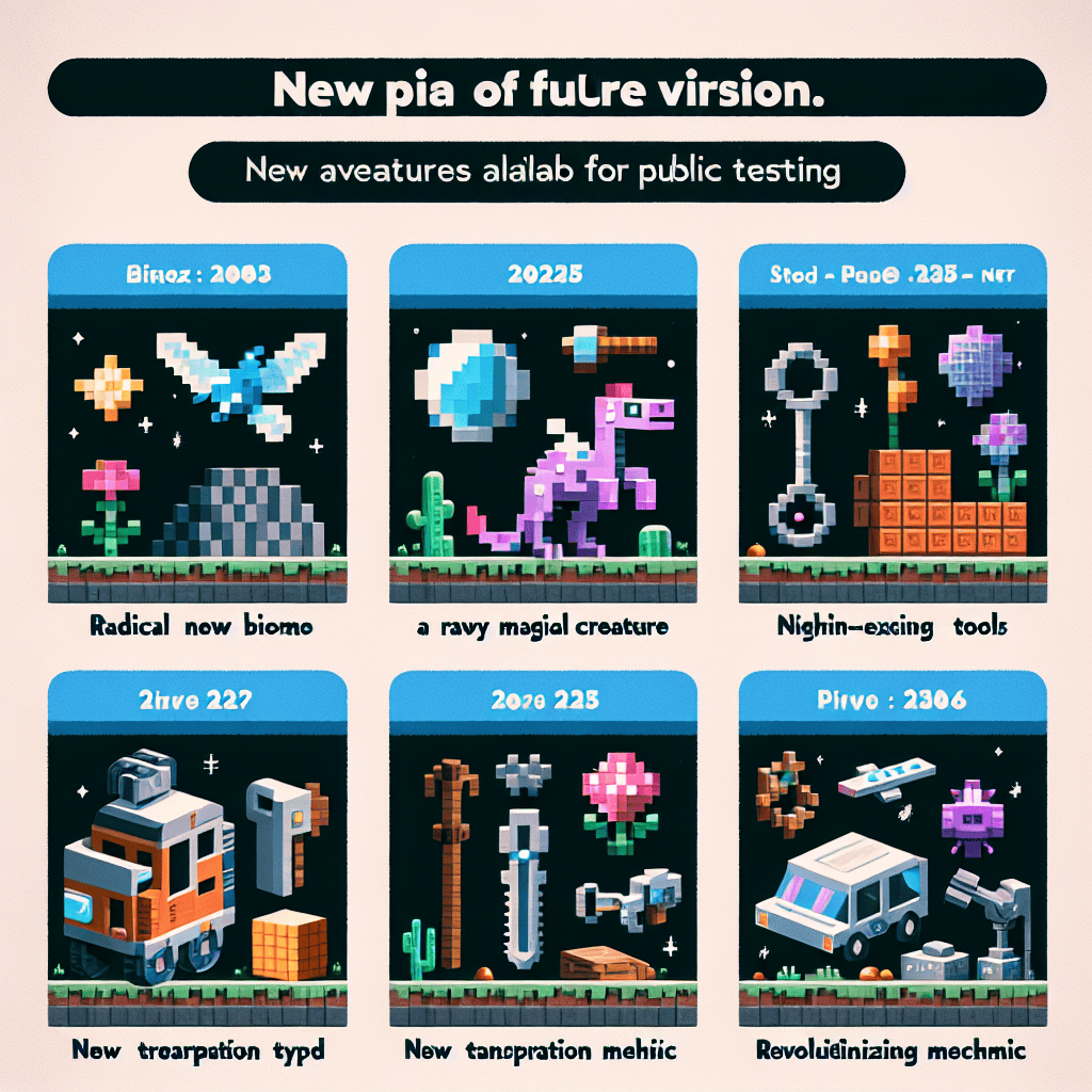 Minecraft 2025: Six Exciting New Features Now in Public Testing!
