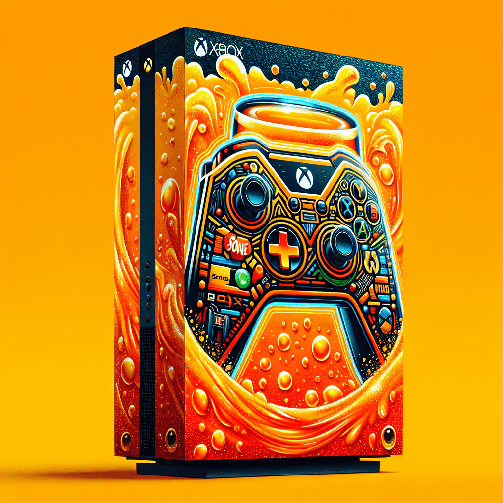 My Favorite Competition Prize: The Vibrant Fanta Xbox Series X