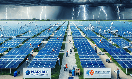 NARDAC Insurance Services Expands Coverage to Include Convective Storm Protection for Solar Projects
