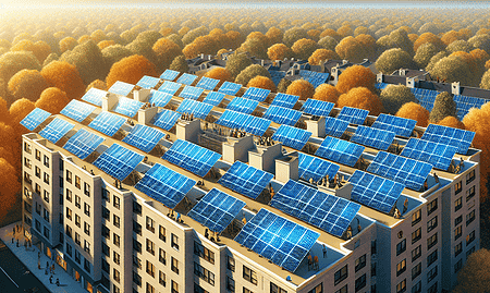 New Jersey's Largest 180-kW Solar Project on Multifamily Building