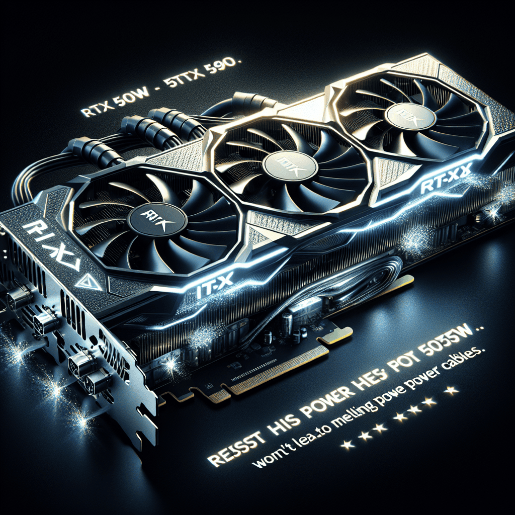 Nvidia Assures RTX 5090 Will Avoid Power Cable Melting Problems Despite 575W Usage