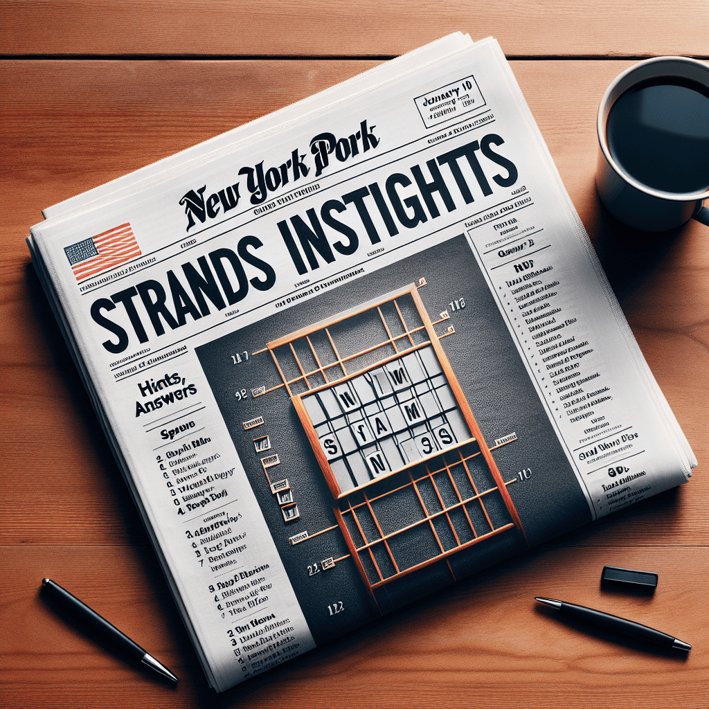 NYT Strands Insights: Hints, Answers, and Spangram for January 10 (Game 313)