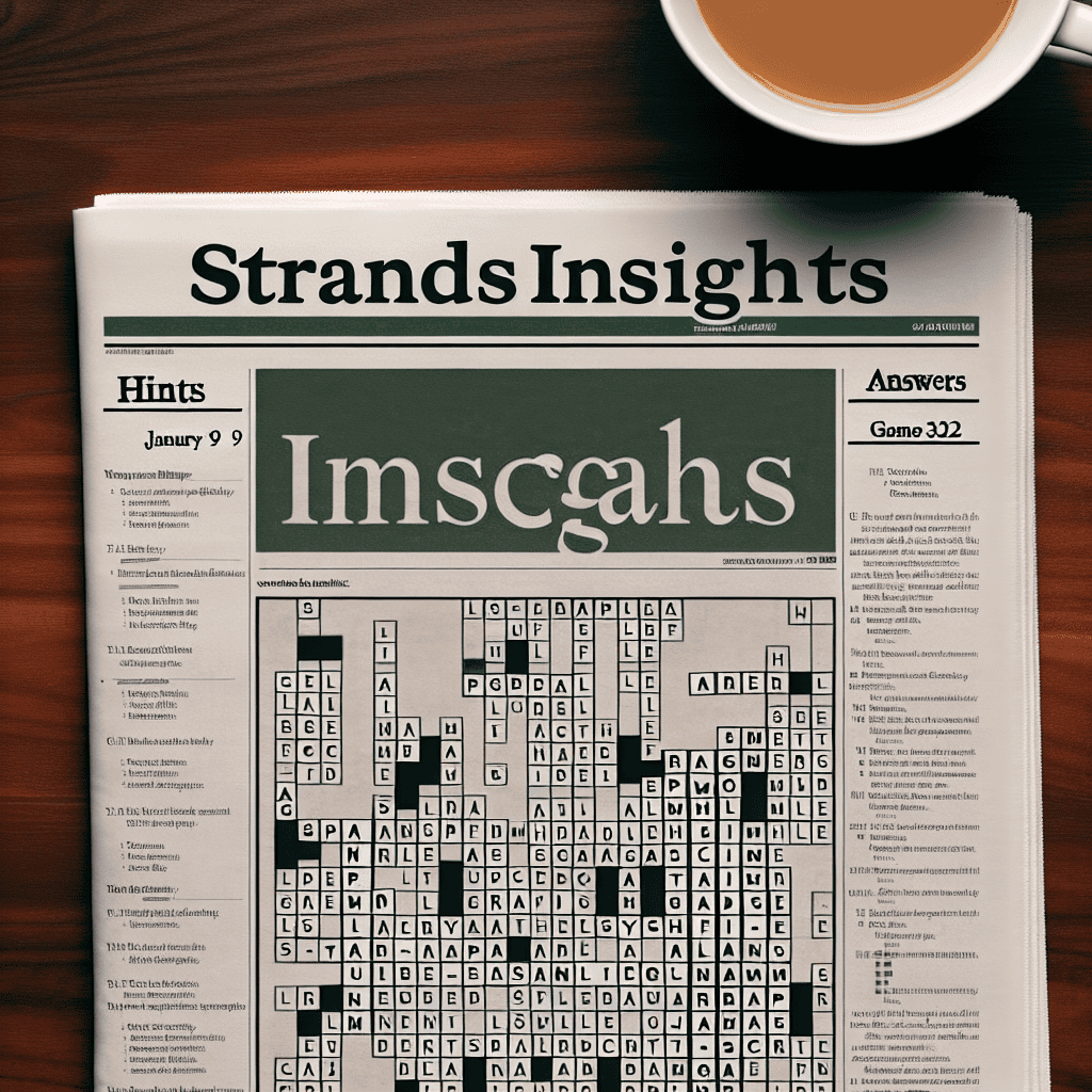 NYT Strands Insights: Hints, Answers, and Spangram for January 19 (Game 322)