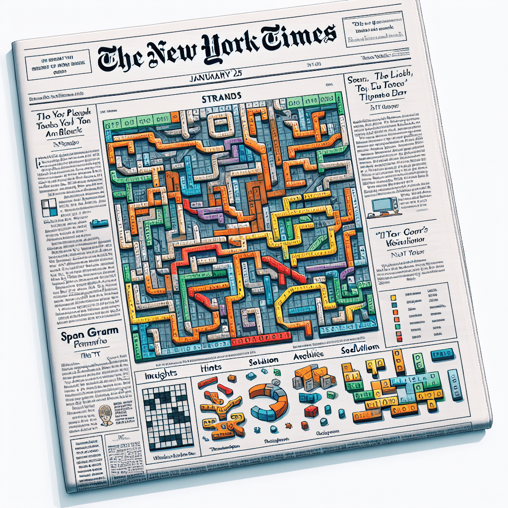 NYT Strands Insights: Hints, Answers, and Spangram for January 25 (Game 328)