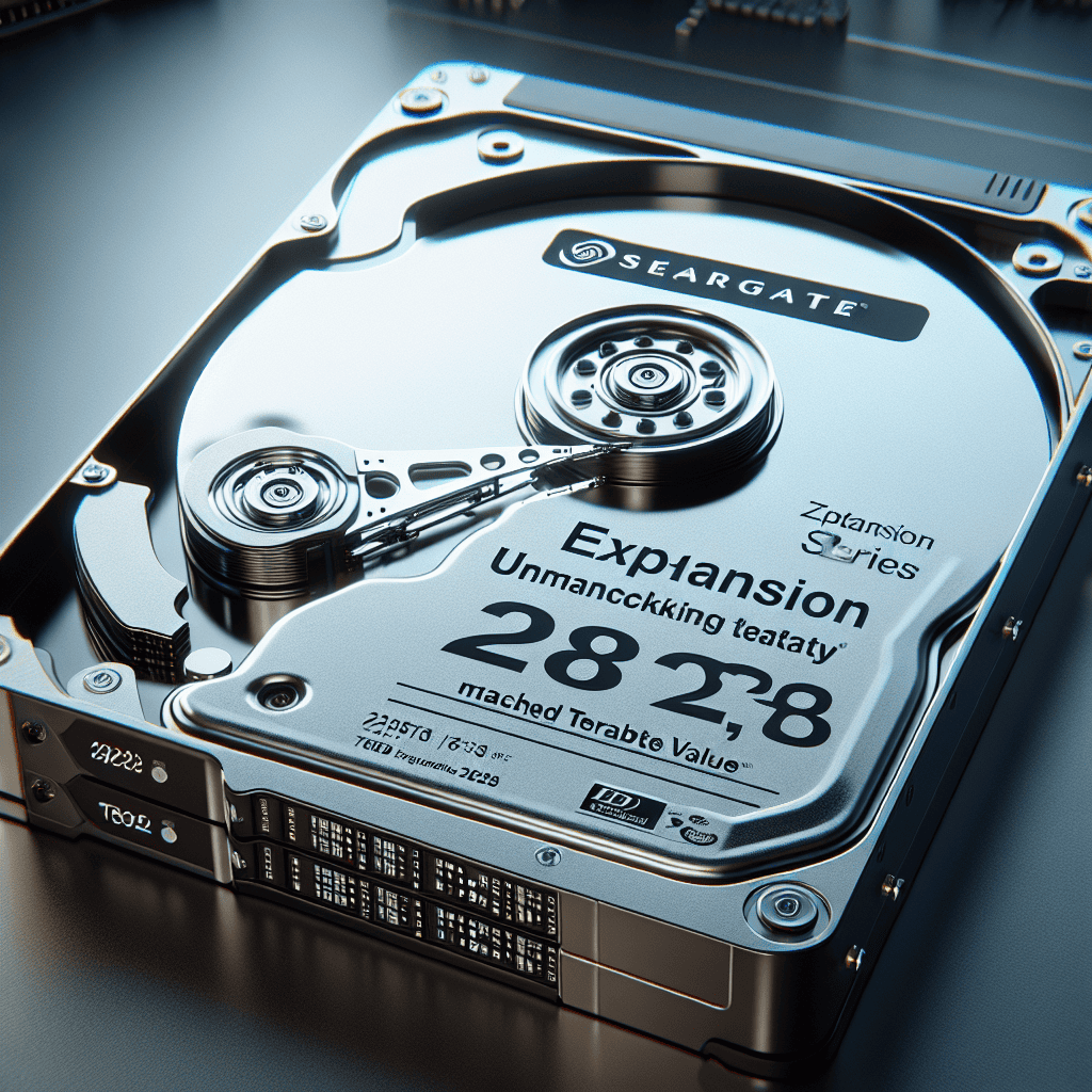 Record-Breaking 28TB Seagate Expansion Desktop Hard Drive Offers Unmatched Terabyte Value in 2025