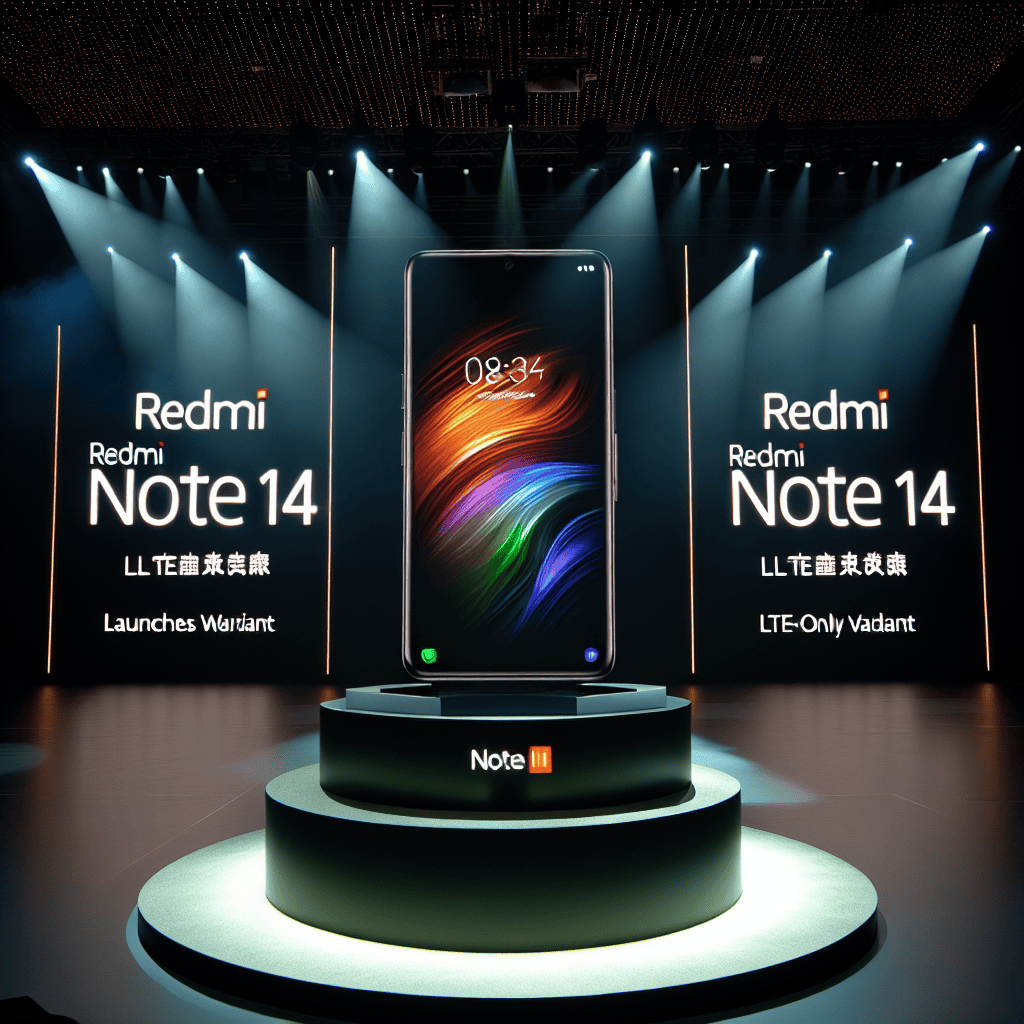 Redmi Note 14 Launches Worldwide with LTE-Only Variant