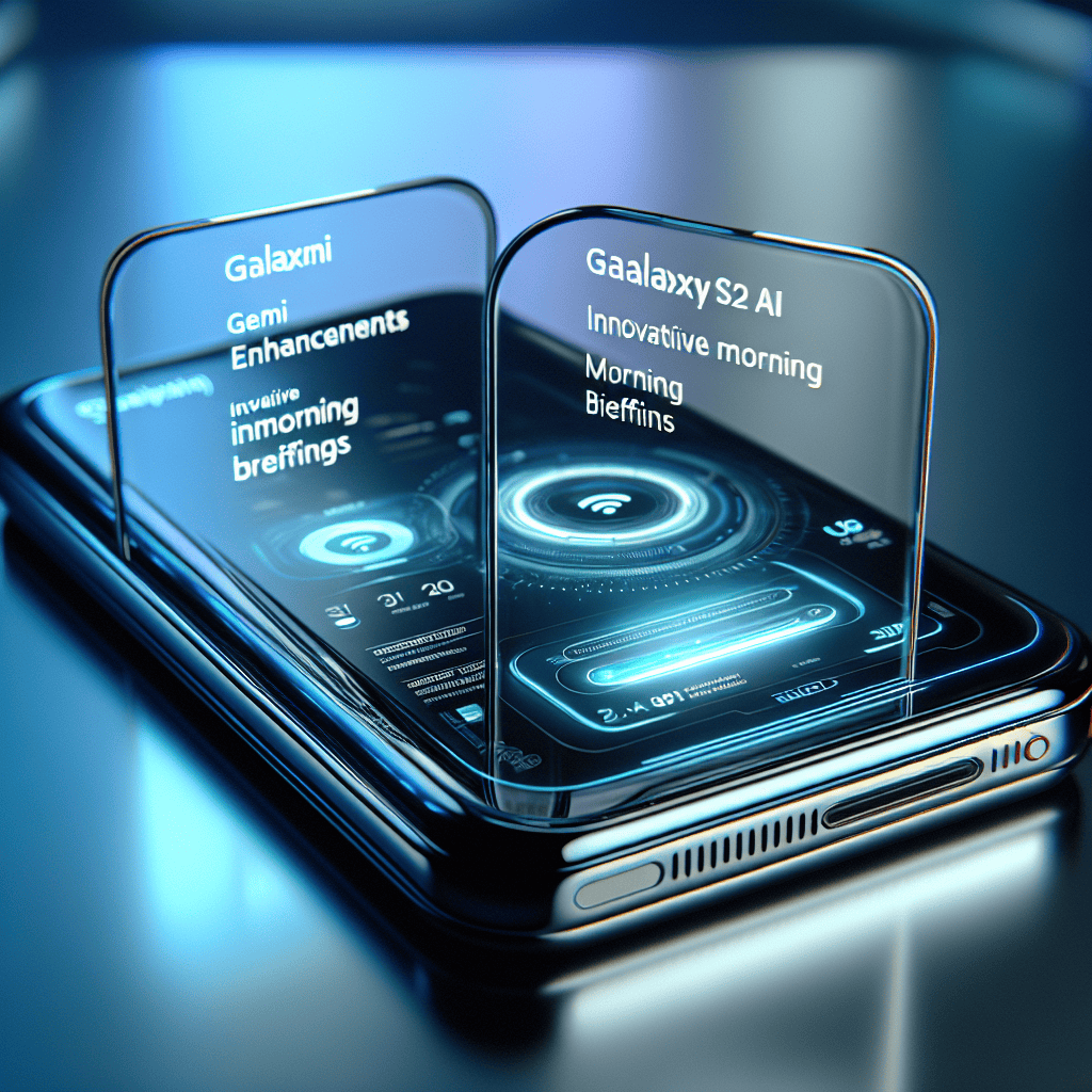 Samsung Galaxy S25 AI Leak Reveals Exciting Gemini Enhancements and Innovative Morning Briefings