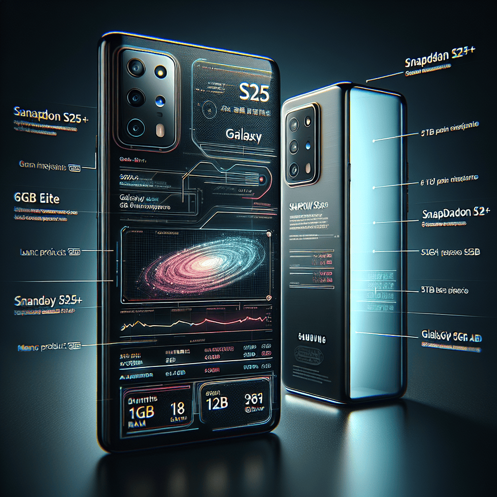Samsung Galaxy S25 and S25+ Launch with Snapdragon 8 Elite and 12GB RAM for Global Markets
