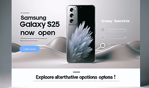 Samsung Galaxy S25 Pre-Orders Now Open: Explore Alternative Options!