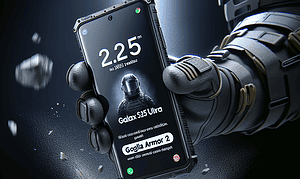 Samsung Galaxy S25 Ultra's Gorilla Armor 2 Endures 2.2m Concrete Drops