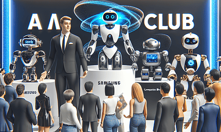 Samsung Launches AI Club for Robot Rentals