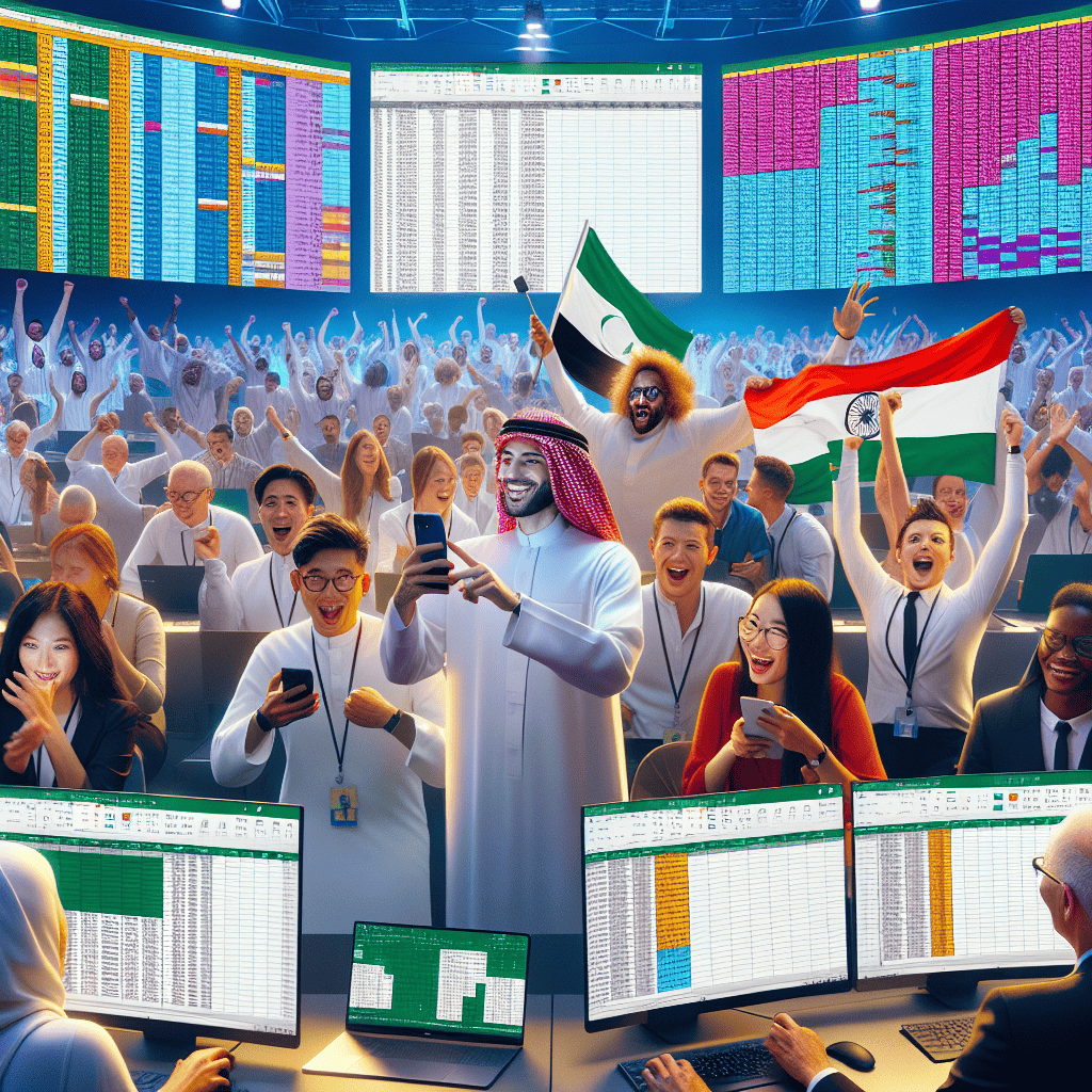 Selfies and Excitement: Highlights from the Microsoft Excel World Championship