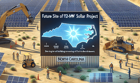 SolaREIT Acquires Land for 112-MW Solar Project in North Carolina