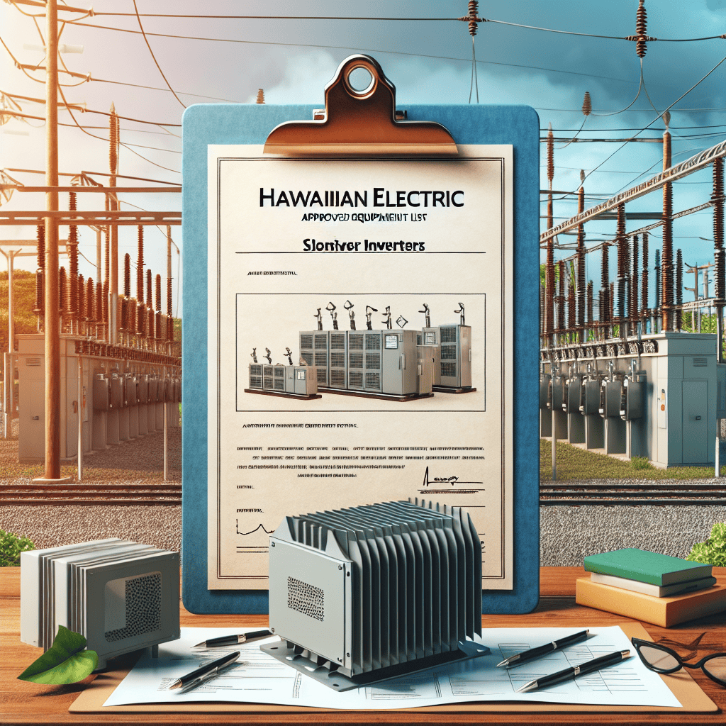 Solis Inverters Added to Hawaiian Electric's Approved Equipment List
