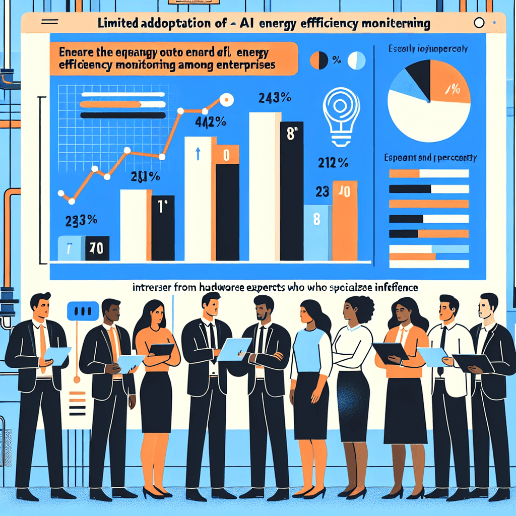 Survey Reveals Low Adoption of AI Energy Efficiency Monitoring Among Enterprises, According to Inference Hardware Experts