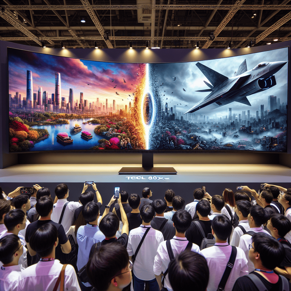 TCL 60XE: The Instant Color-to-Grayscale Switch That Stole the Show at CES