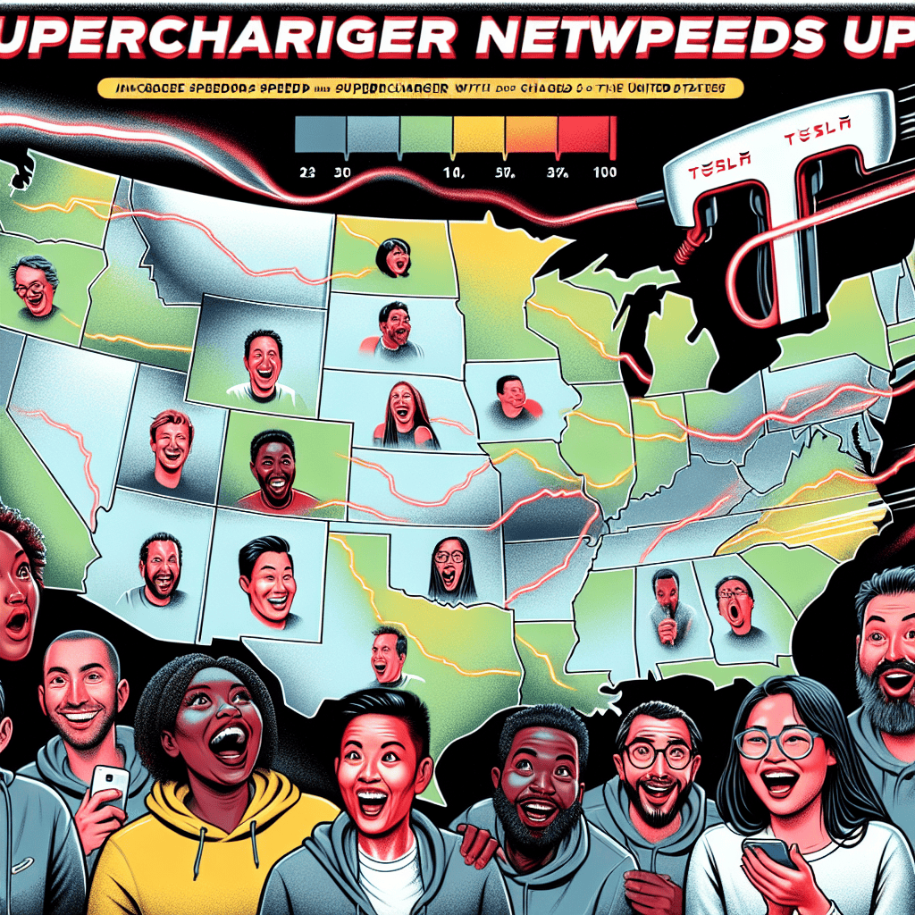 Tesla Supercharger Network Boosts Speed in the US, Sparking Mixed Reactions Among Owners