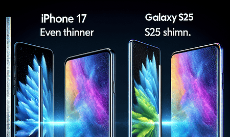 The iPhone 17 Air: Thinner Than the Anticipated Galaxy S25 Slim